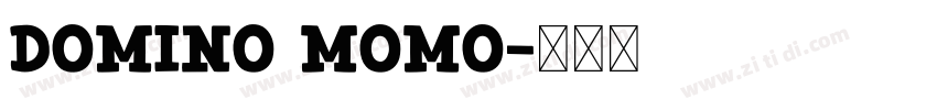 domino momo字体转换